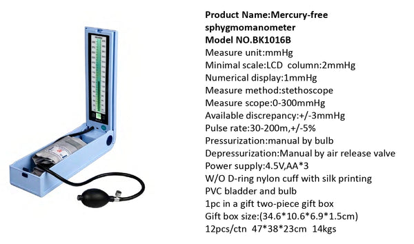 BP Apparatus Desk Model BK1016B